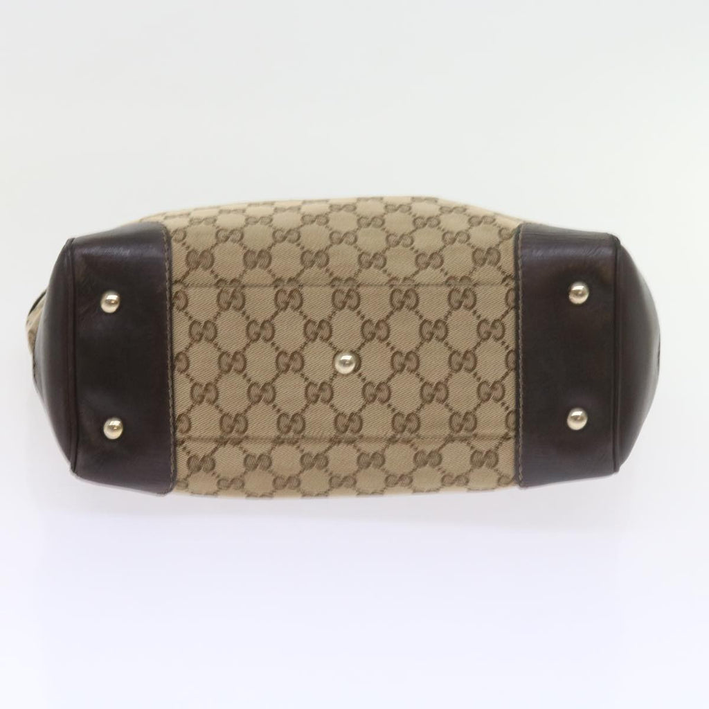 GUCCI GG Canvas Web Sherry Line Tote Bag Red Beige Green 257061 60154
