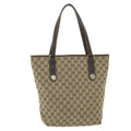 GUCCI GG Canvas Tote Bag Beige 153009 60155