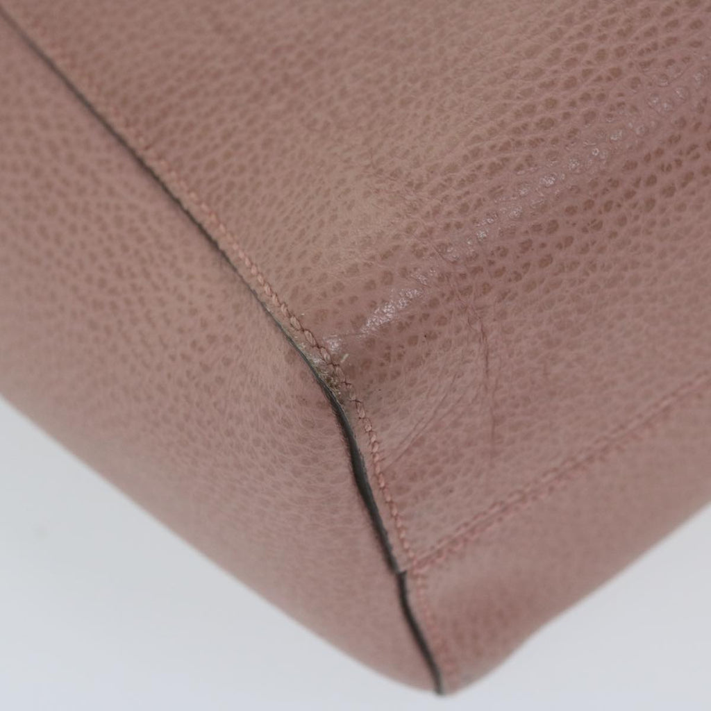 GUCCI Tote Bag Leather Pink 368824 60159