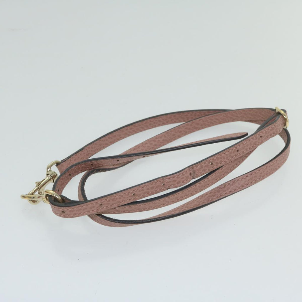 GUCCI Tote Bag Leather Pink 368824 60159