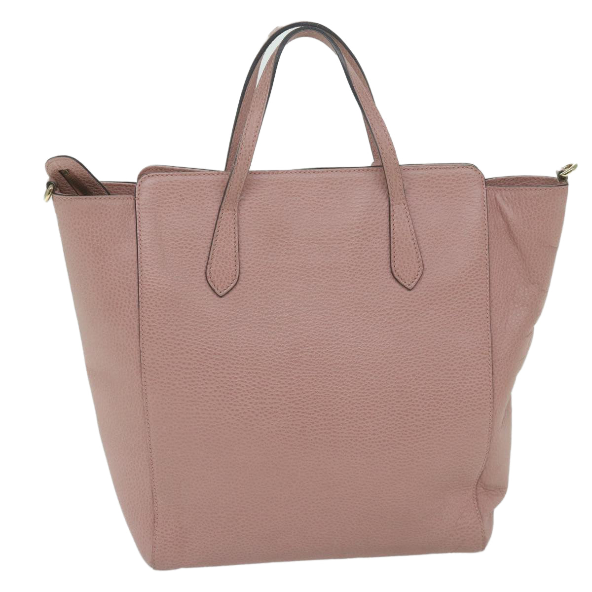 GUCCI Tote Bag Leather Pink 368824 60159