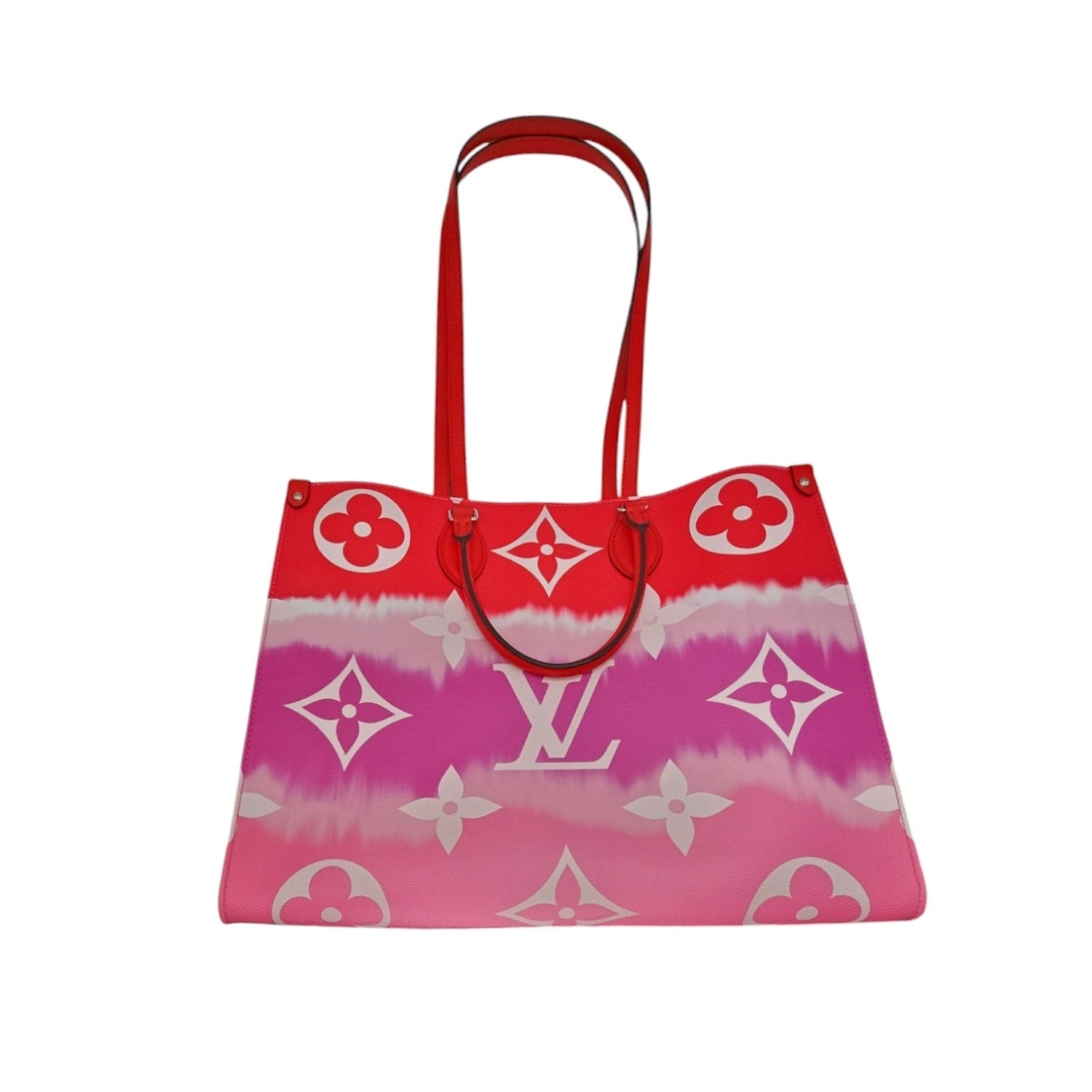 Louis Vuitton Rouge Giant Monogram Escale Onthego GM Tote