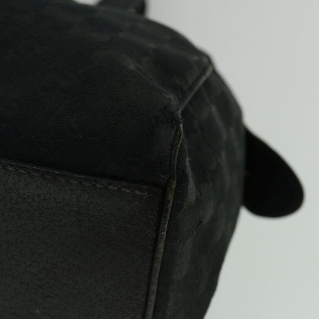 GUCCI GG Canvas Tote Bag Black 154180 60257