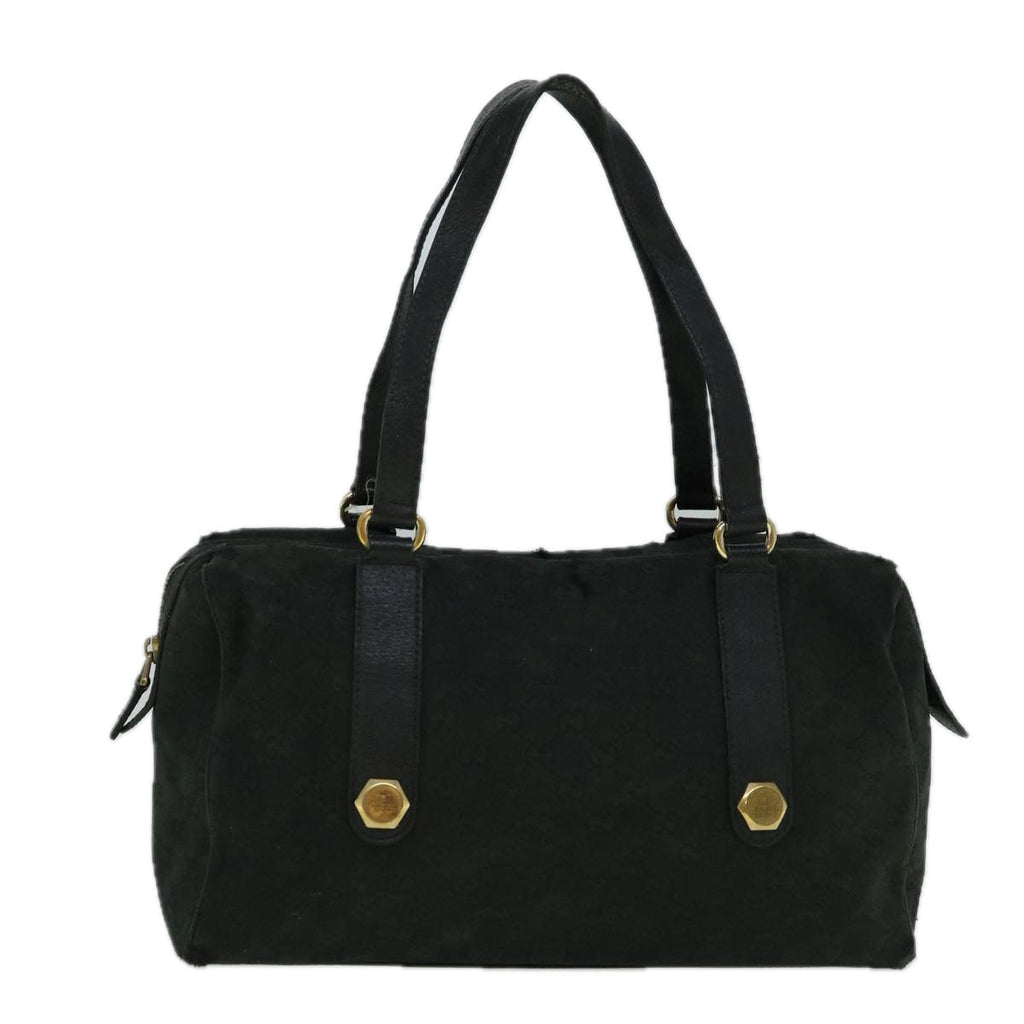 GUCCI GG Canvas Tote Bag Black 154180 60257