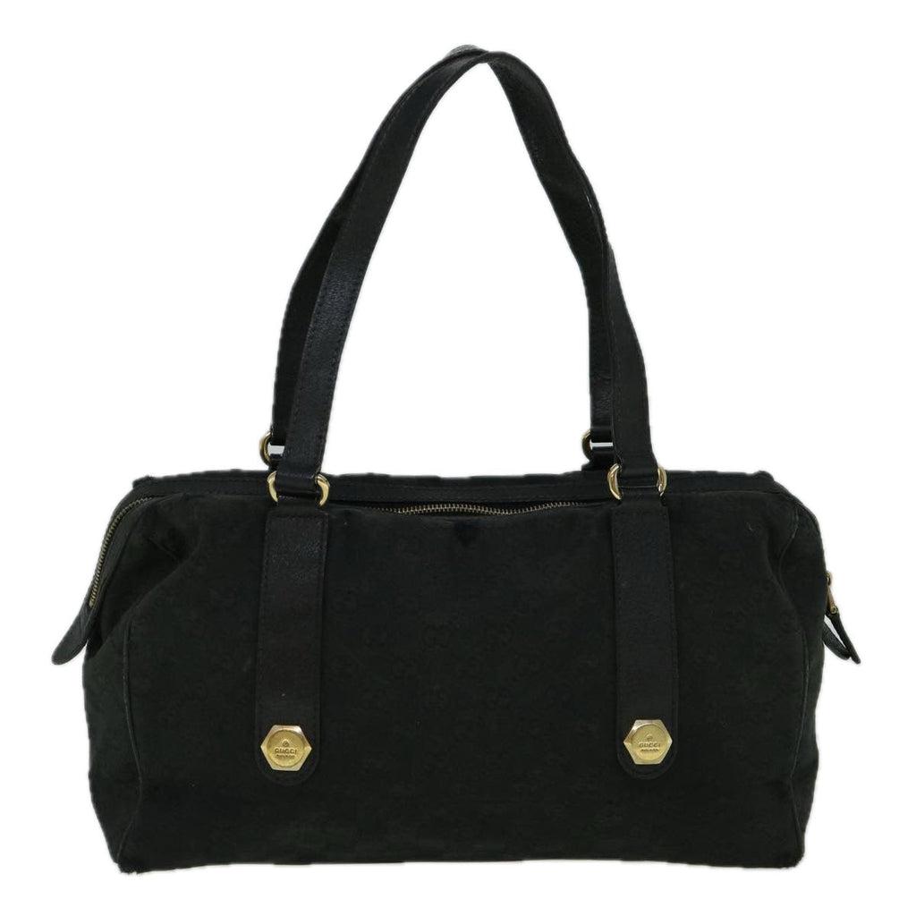 GUCCI GG Canvas Tote Bag Black 154180 60257