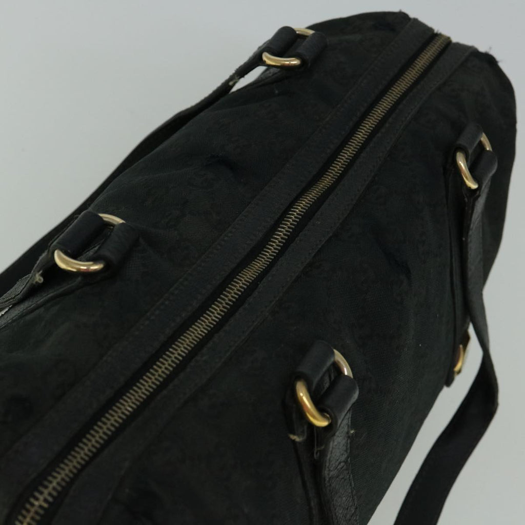 GUCCI GG Canvas Tote Bag Black 154180 60257