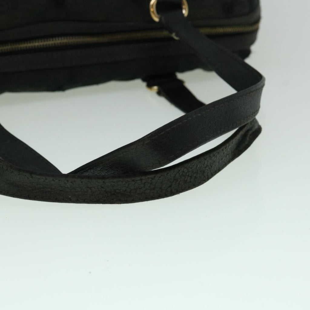GUCCI GG Canvas Tote Bag Black 154180 60257