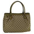 GUCCI GG Canvas Tote Bag Beige 296835 60261