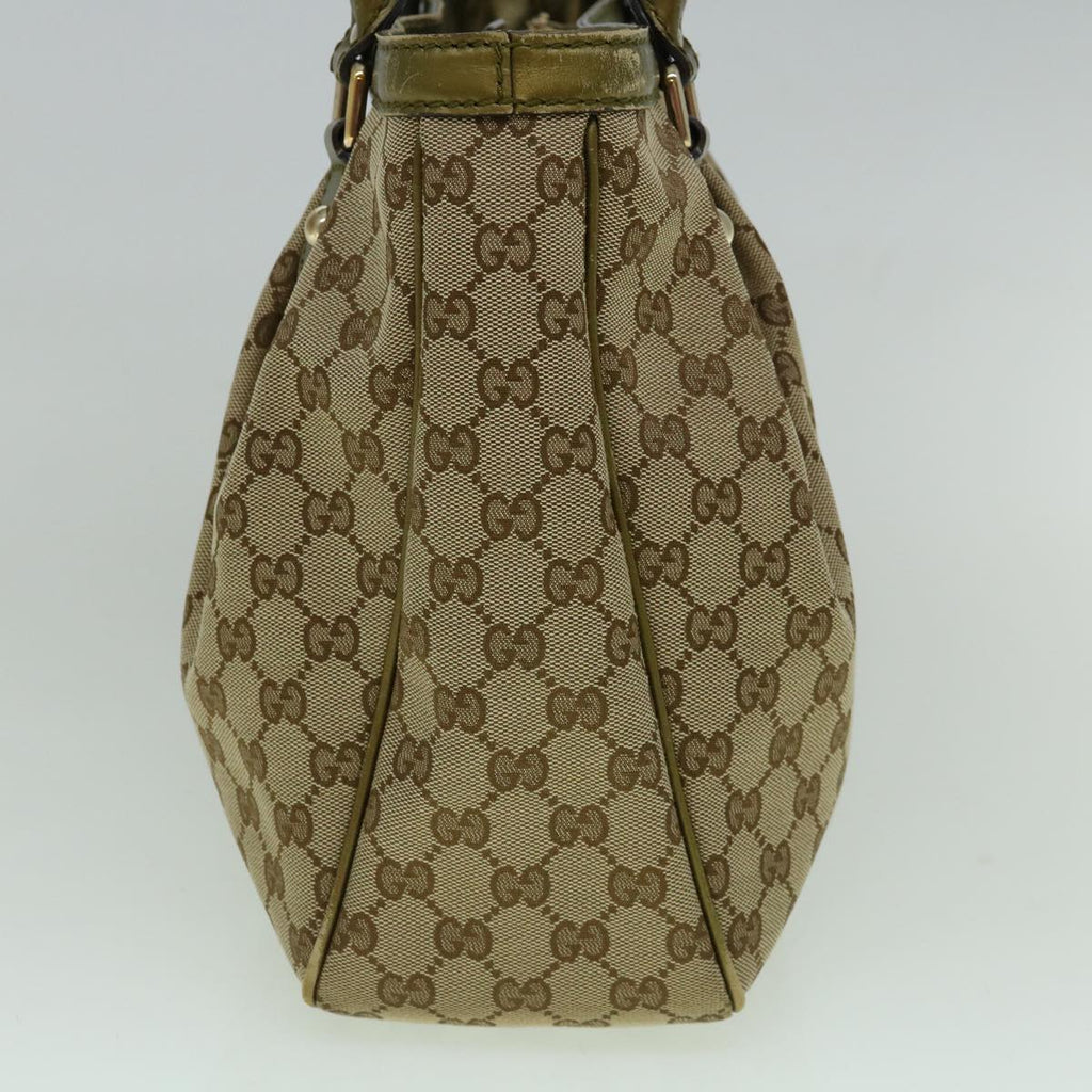 GUCCI GG Canvas Tote Bag Beige 296835 60261