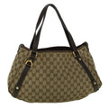 GUCCI GG Canvas Tote Bag Beige 130736 60262