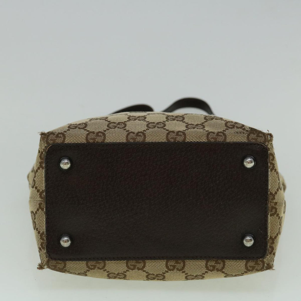 GUCCI GG Canvas Tote Bag Beige 120840 60264