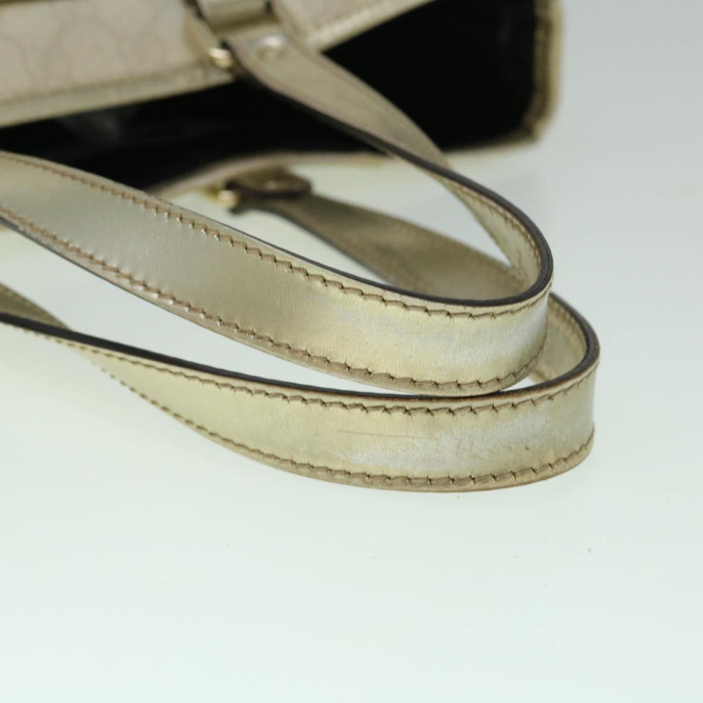 GUCCI GG Canvas Tote Bag PVC White 189896 60267