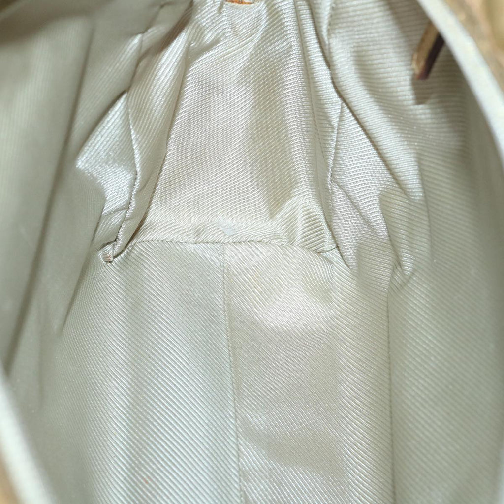 GUCCI GG Canvas Hand Bag Gold 002 1115 002058 60269