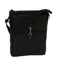 GUCCI GG Canvas Shoulder Bag Black 92646 60288