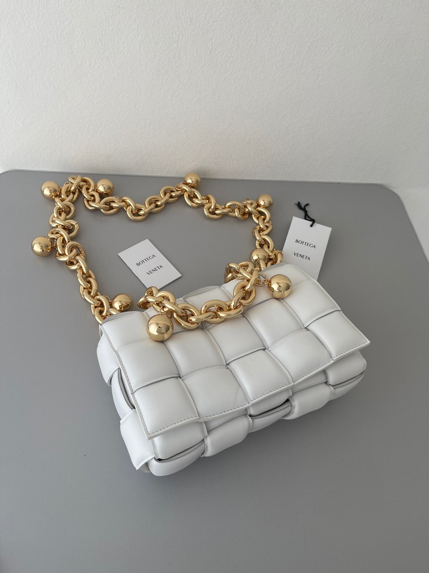 GLAMI Chain Cassette White, For Women, Bags 10.2in/26cm 680070V1FY09009
