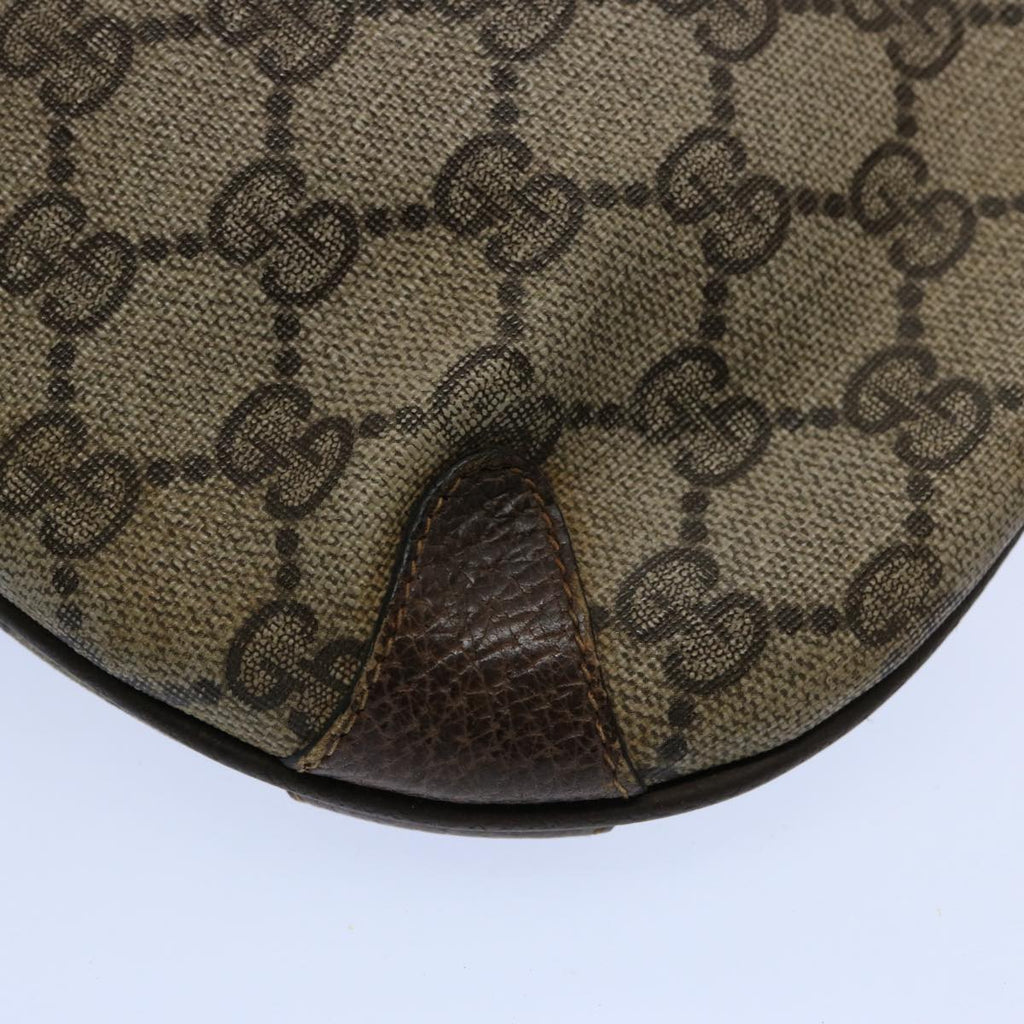 GUCCI GG Supreme Web Sherry Line Clutch Bag Beige Red Green 39 02 026 60306
