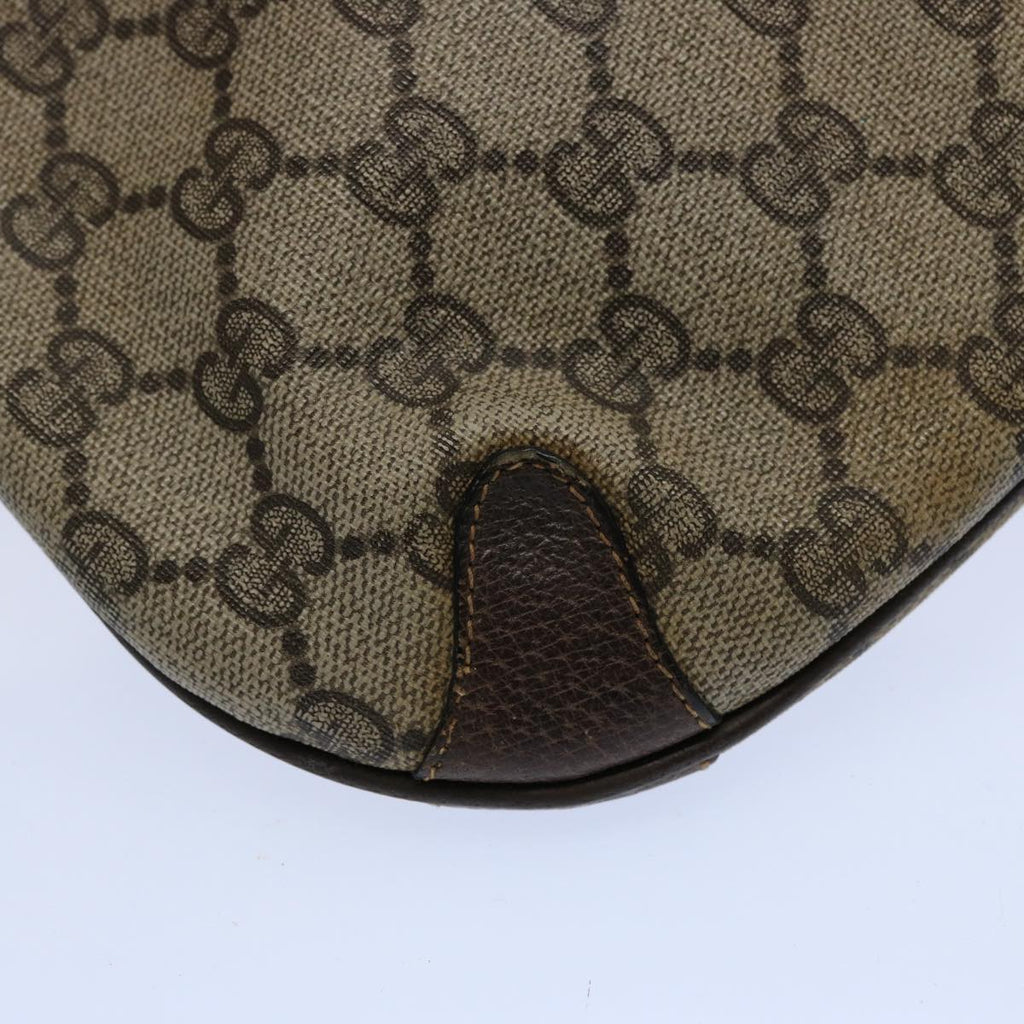 GUCCI GG Supreme Web Sherry Line Clutch Bag Beige Red Green 39 02 026 60306