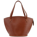 Louis Vuitton 1995 Brown Epi Saint Jacques Shopping Shoulder Bag M52263