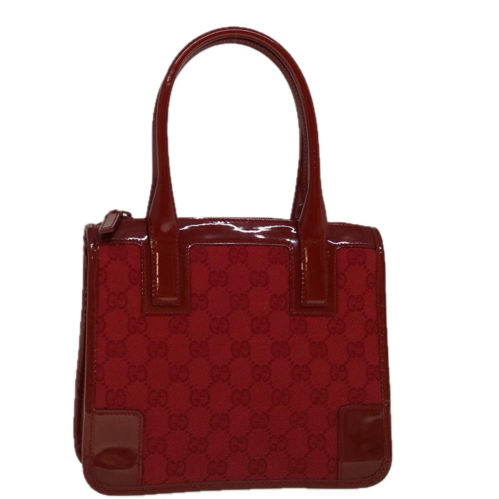 GUCCI GG Canvas Hand Bag Red 000 0856 3444 60342