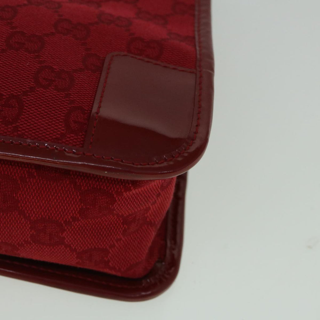 GUCCI GG Canvas Hand Bag Red 000 0856 3444 60342