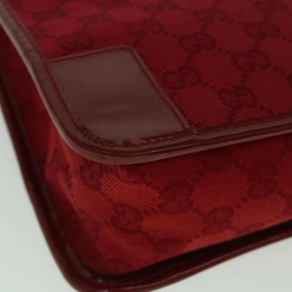 GUCCI GG Canvas Hand Bag Red 000 0856 3444 60342