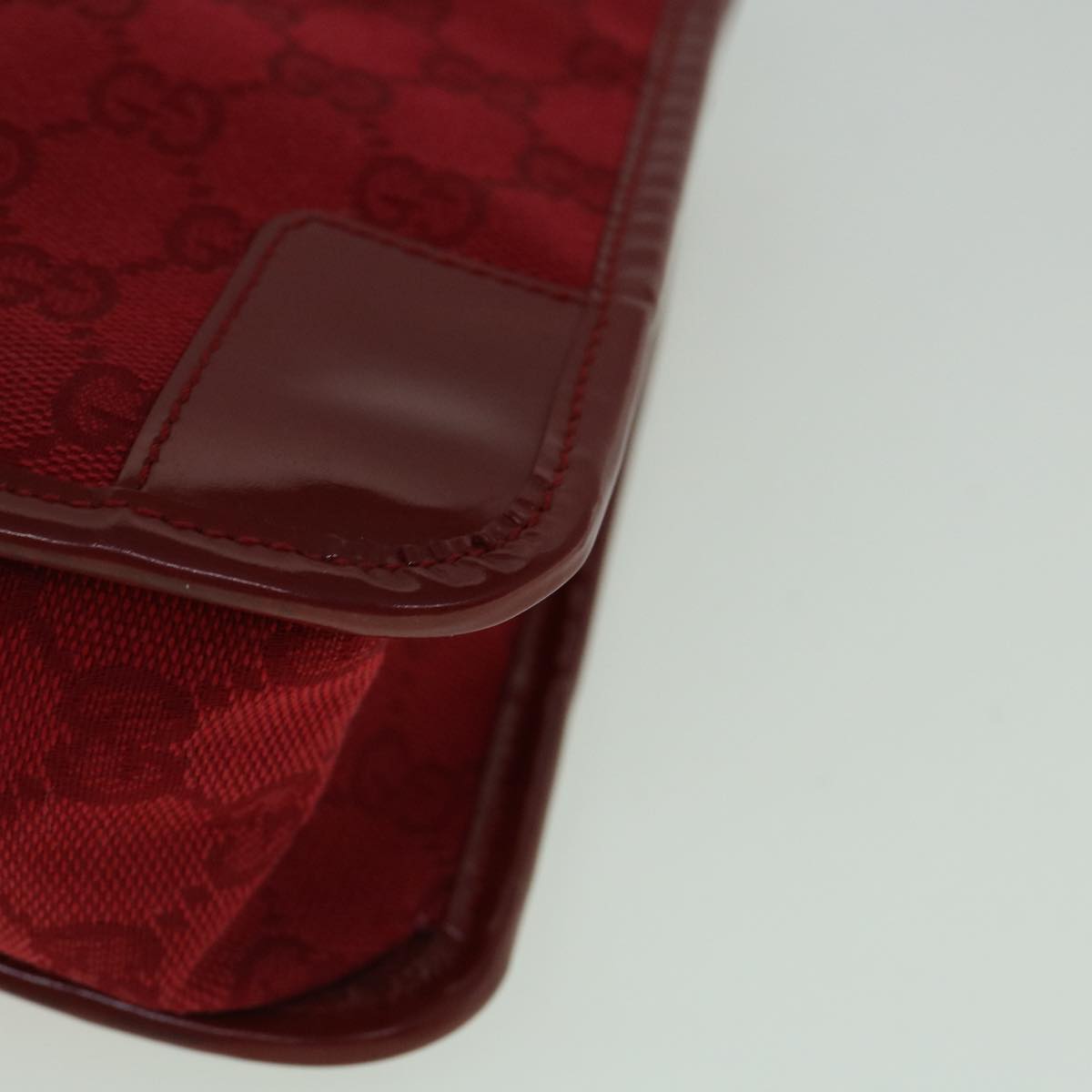 GUCCI GG Canvas Hand Bag Red 000 0856 3444 60342