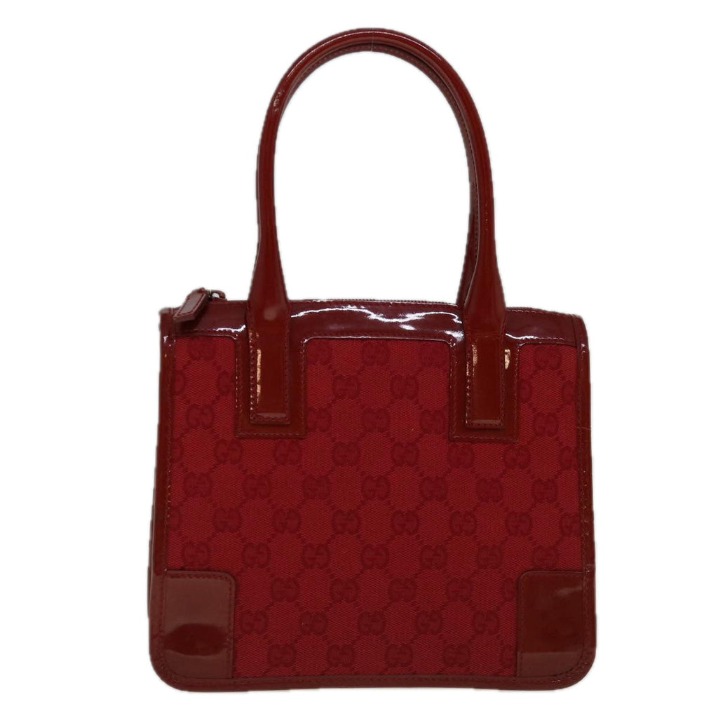 GUCCI GG Canvas Hand Bag Red 000 0856 3444 60342