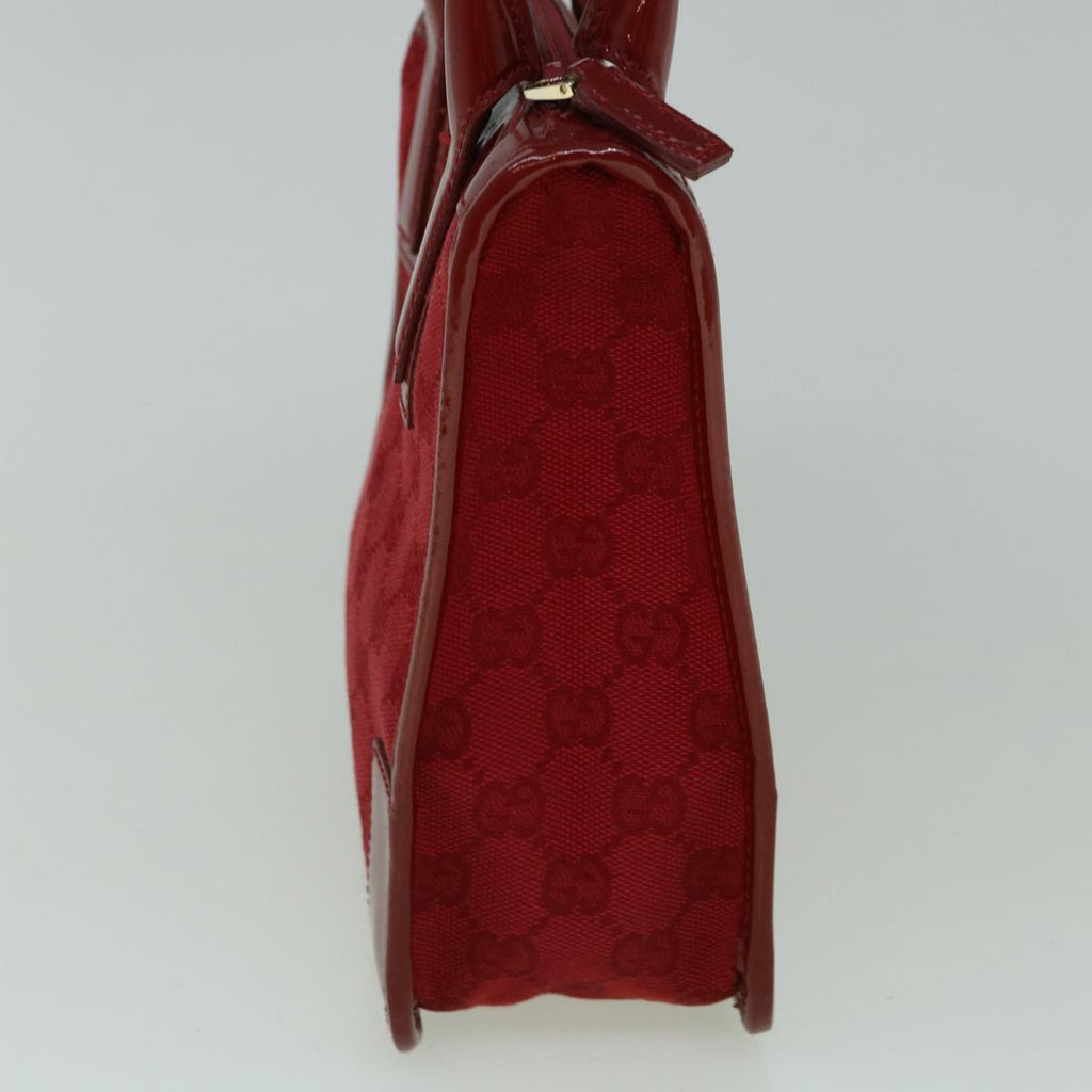 GUCCI GG Canvas Hand Bag Red 000 0856 3444 60342
