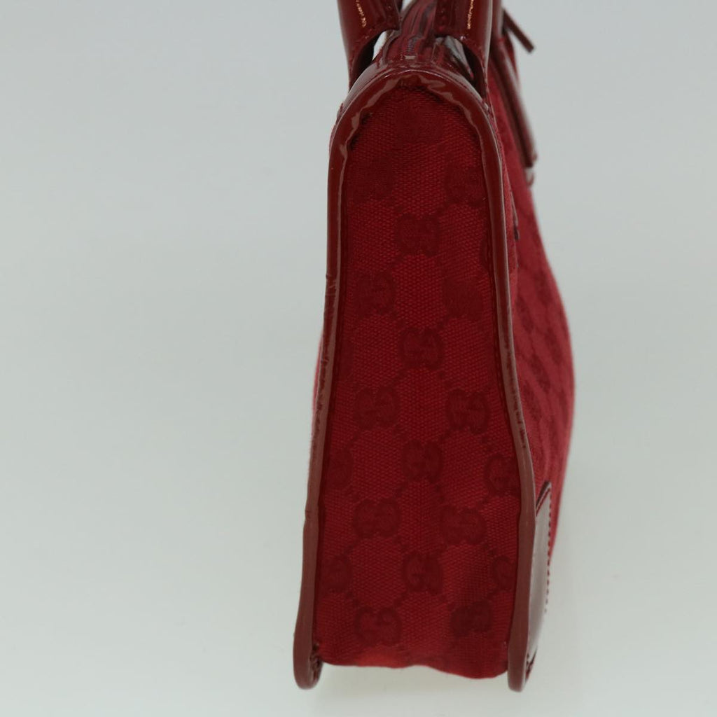 GUCCI GG Canvas Hand Bag Red 000 0856 3444 60342