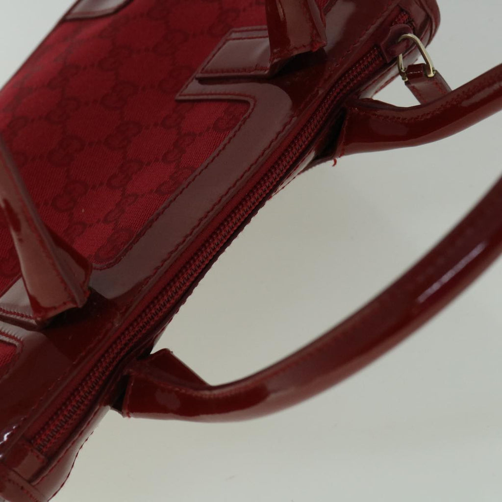 GUCCI GG Canvas Hand Bag Red 000 0856 3444 60342
