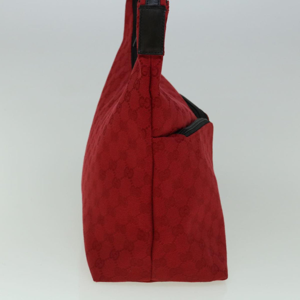 GUCCI GG Canvas Shoulder Bag Red 001 3380 002058 60384