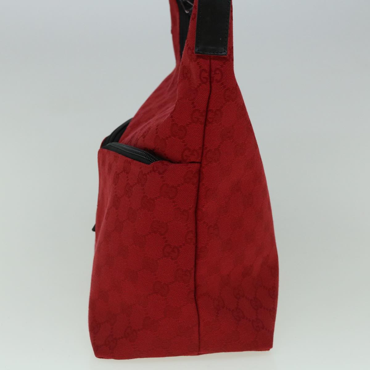 GUCCI GG Canvas Shoulder Bag Red 001 3380 002058 60384