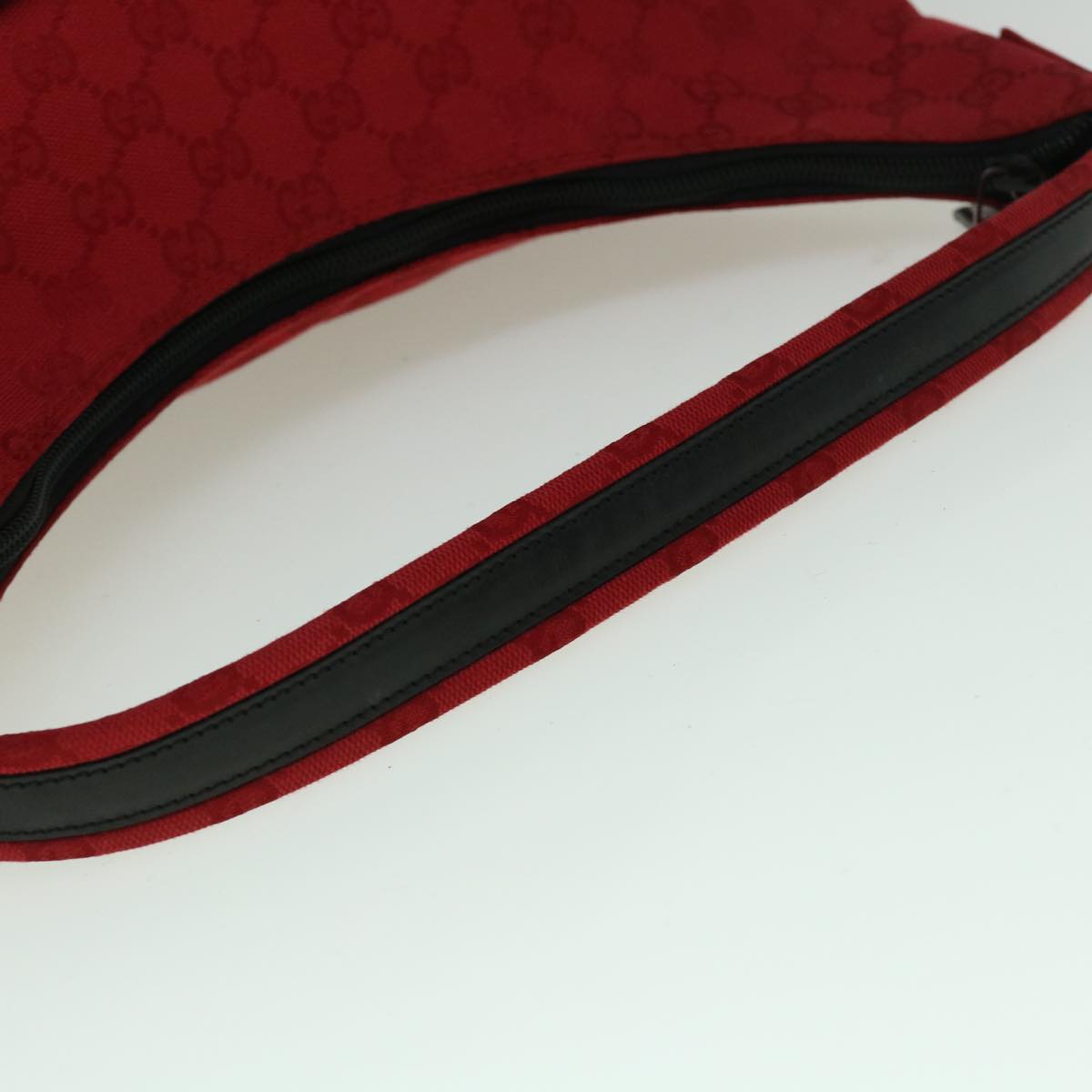 GUCCI GG Canvas Shoulder Bag Red 001 3380 002058 60384