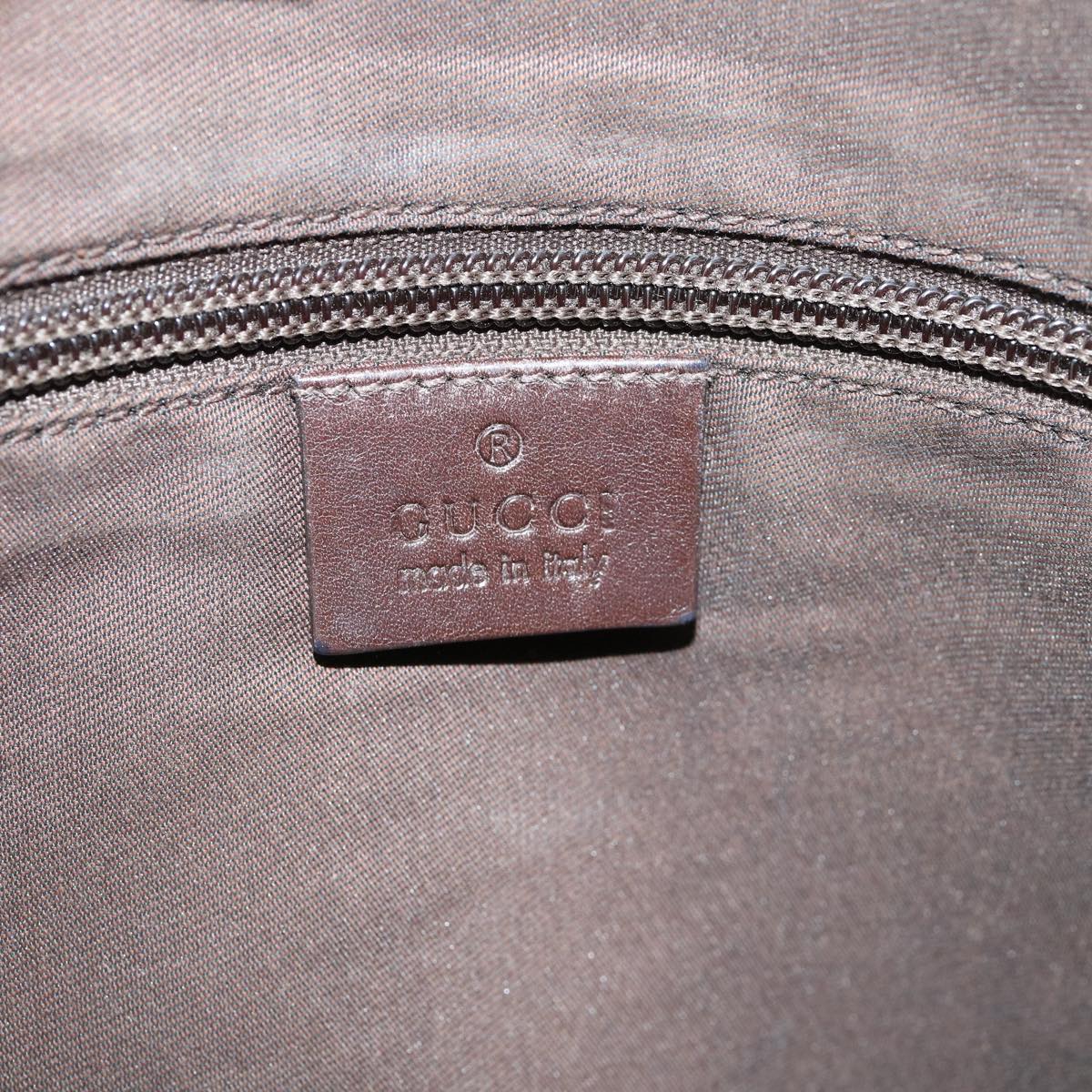GUCCI GG Canvas Shoulder Bag Beige 145857 60387