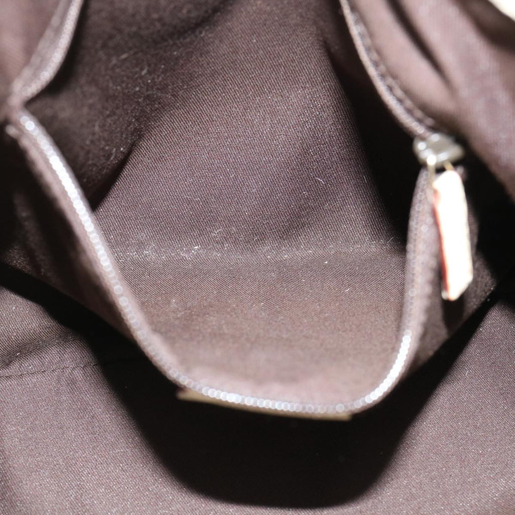 GUCCI GG Canvas Tote Bag Beige White 121023 60389