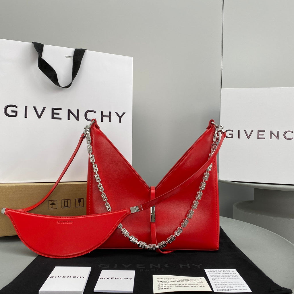 gv Small Cut Out Bag Red For Women, Handbags, Shoulder Bags 10.6in/27cm GVCÃ‚Â 