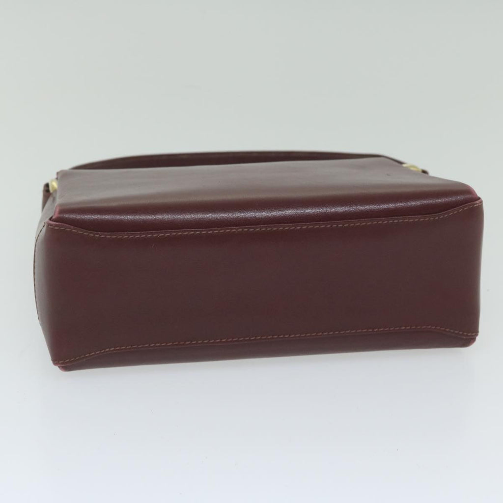 GUCCI Shoulder Bag Leather Red 60441
