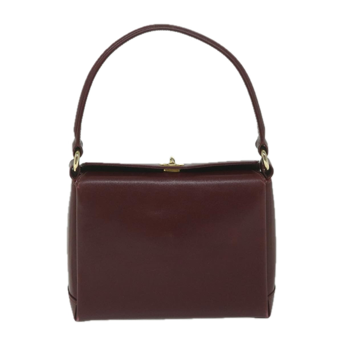 GUCCI Shoulder Bag Leather Red 60441