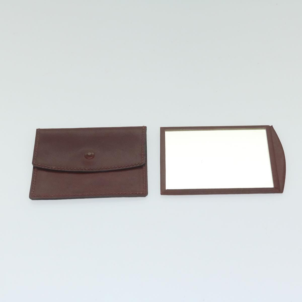 GUCCI Shoulder Bag Leather Red 60441