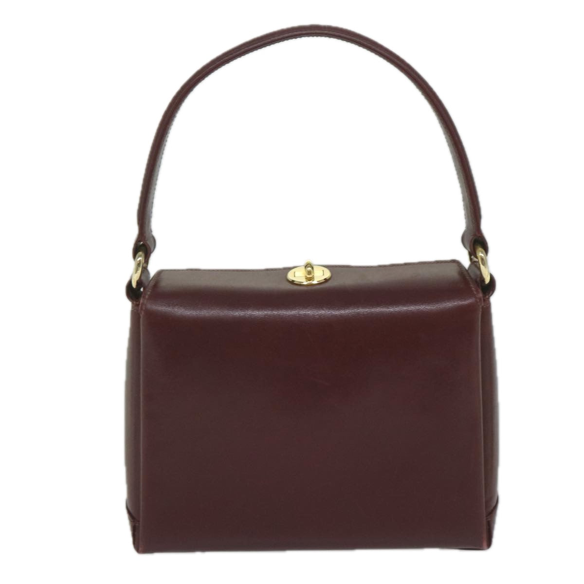 GUCCI Shoulder Bag Leather Red 60441