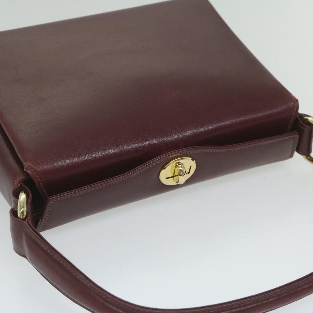 GUCCI Shoulder Bag Leather Red 60441