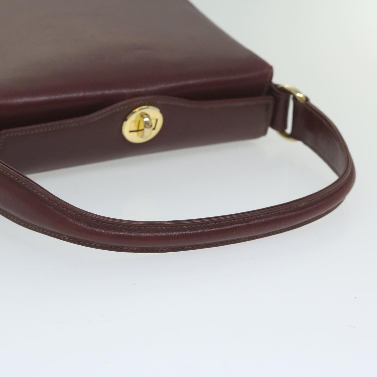 GUCCI Shoulder Bag Leather Red 60441