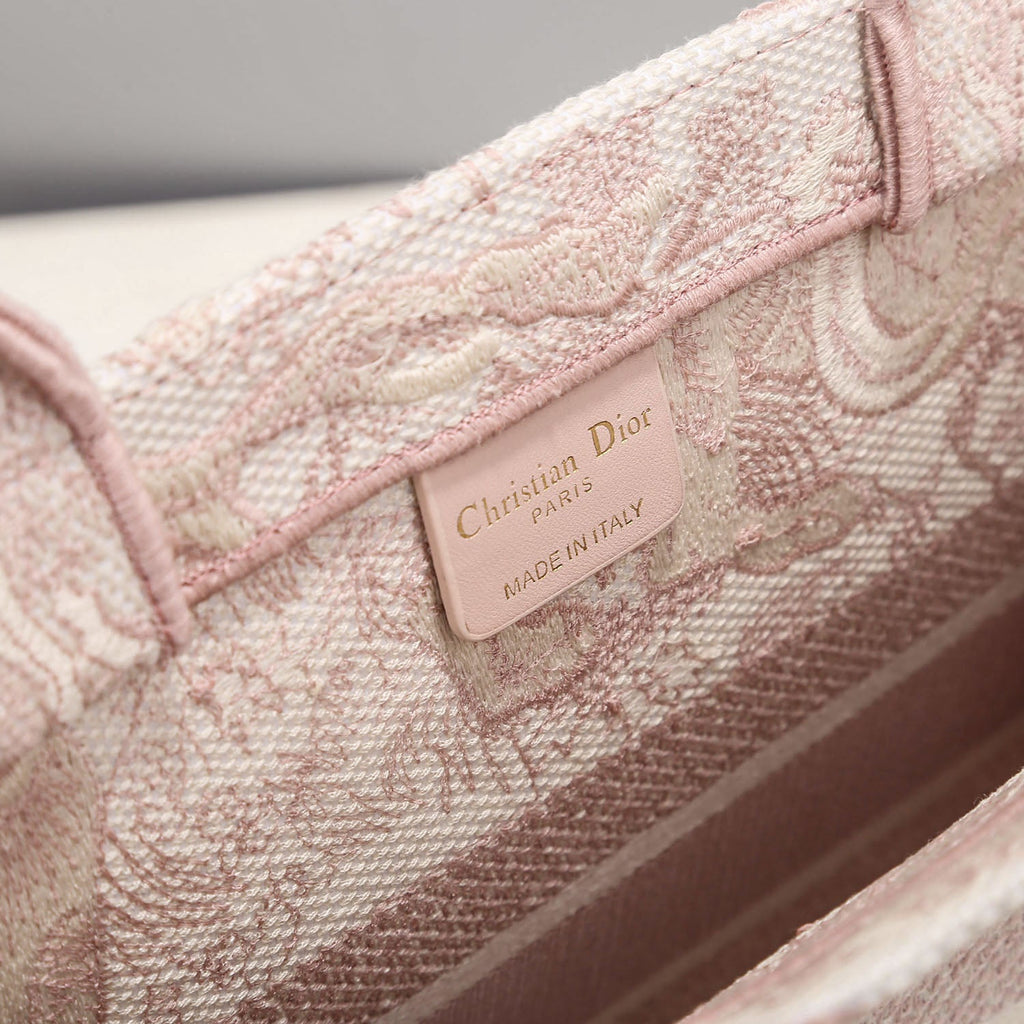 GLAMI MeGLAMIum Book Tote Bag By Maria Grazia Chiuri Pink For Women 14in/36cm CD M1296ZTDT_M912