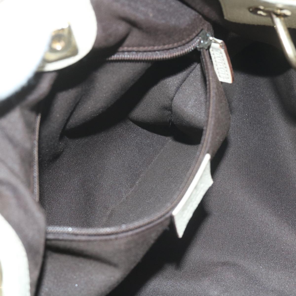 GUCCI GG Canvas Tote Bag Beige 121023 60518
