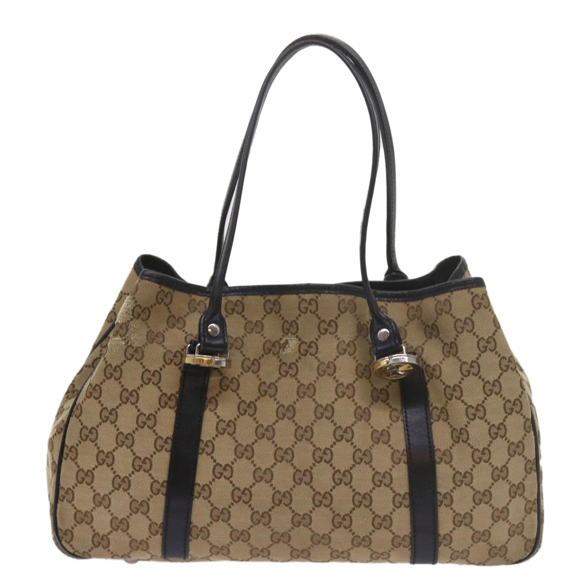 GUCCI GG Canvas Tote Bag Beige 232957 60522