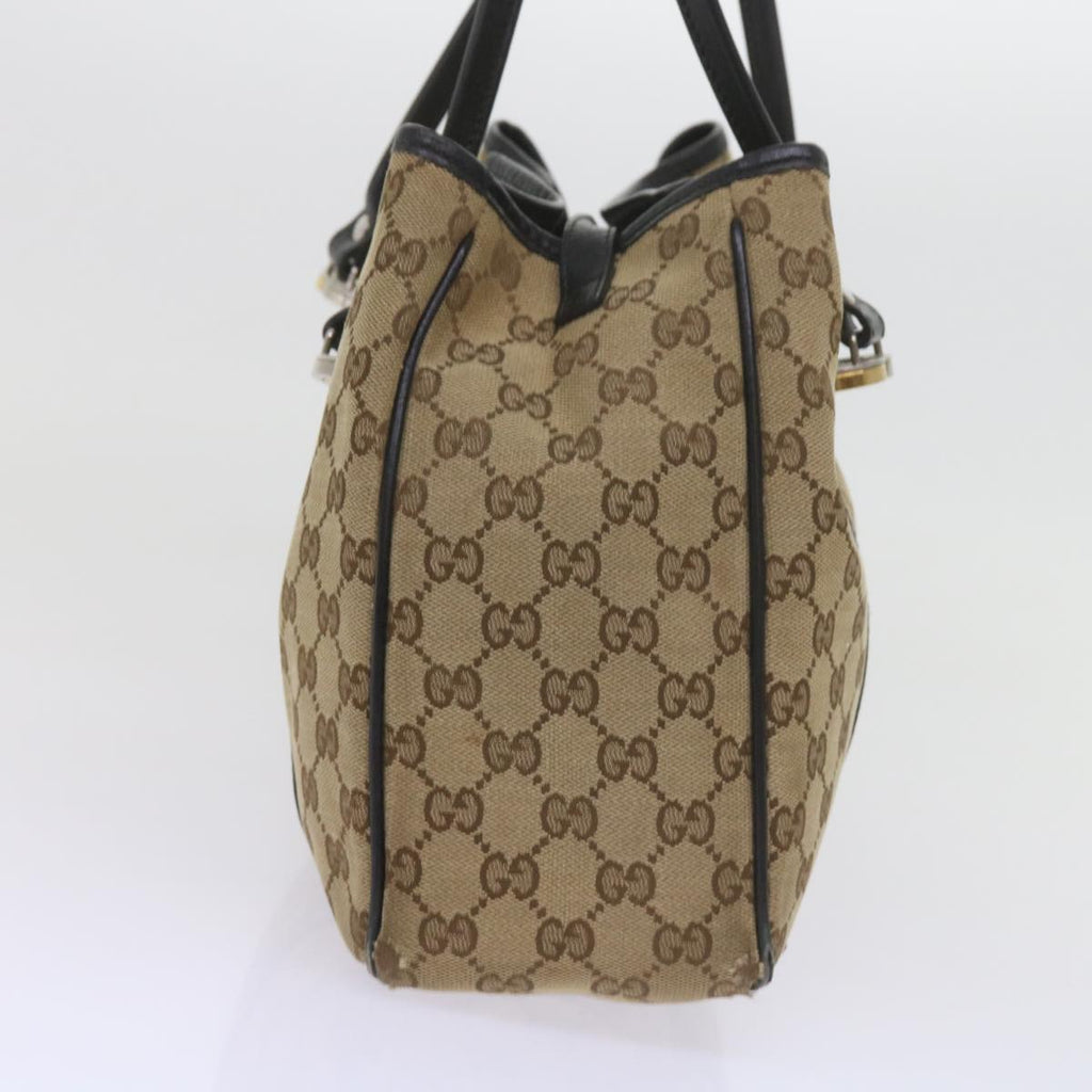 GUCCI GG Canvas Tote Bag Beige 232957 60522