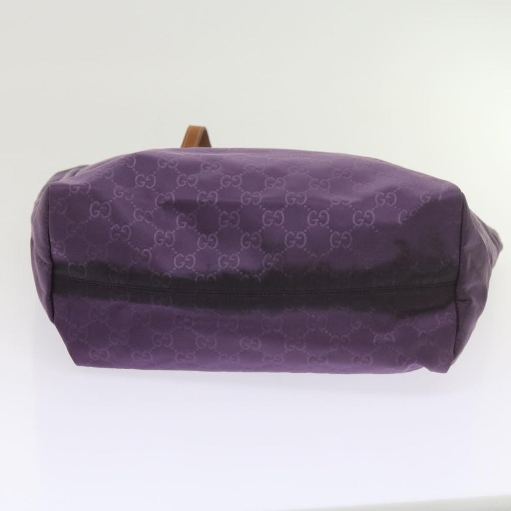GUCCI GG Canvas Tote Bag Purple 282439 60524