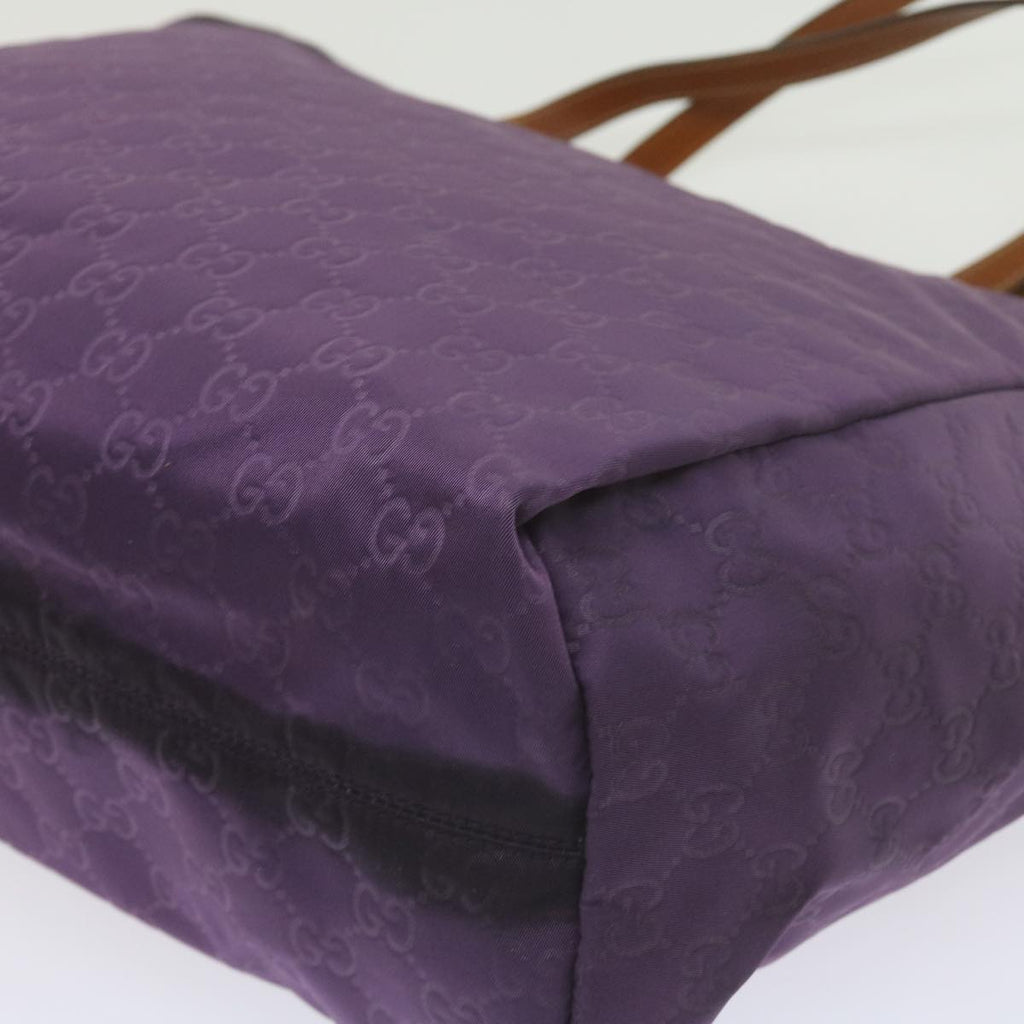 GUCCI GG Canvas Tote Bag Purple 282439 60524