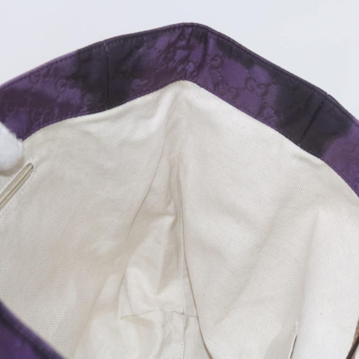 GUCCI GG Canvas Tote Bag Purple 282439 60524