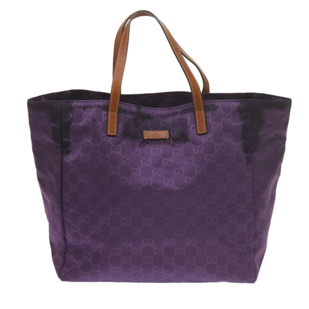 GUCCI GG Canvas Tote Bag Purple 282439 60524